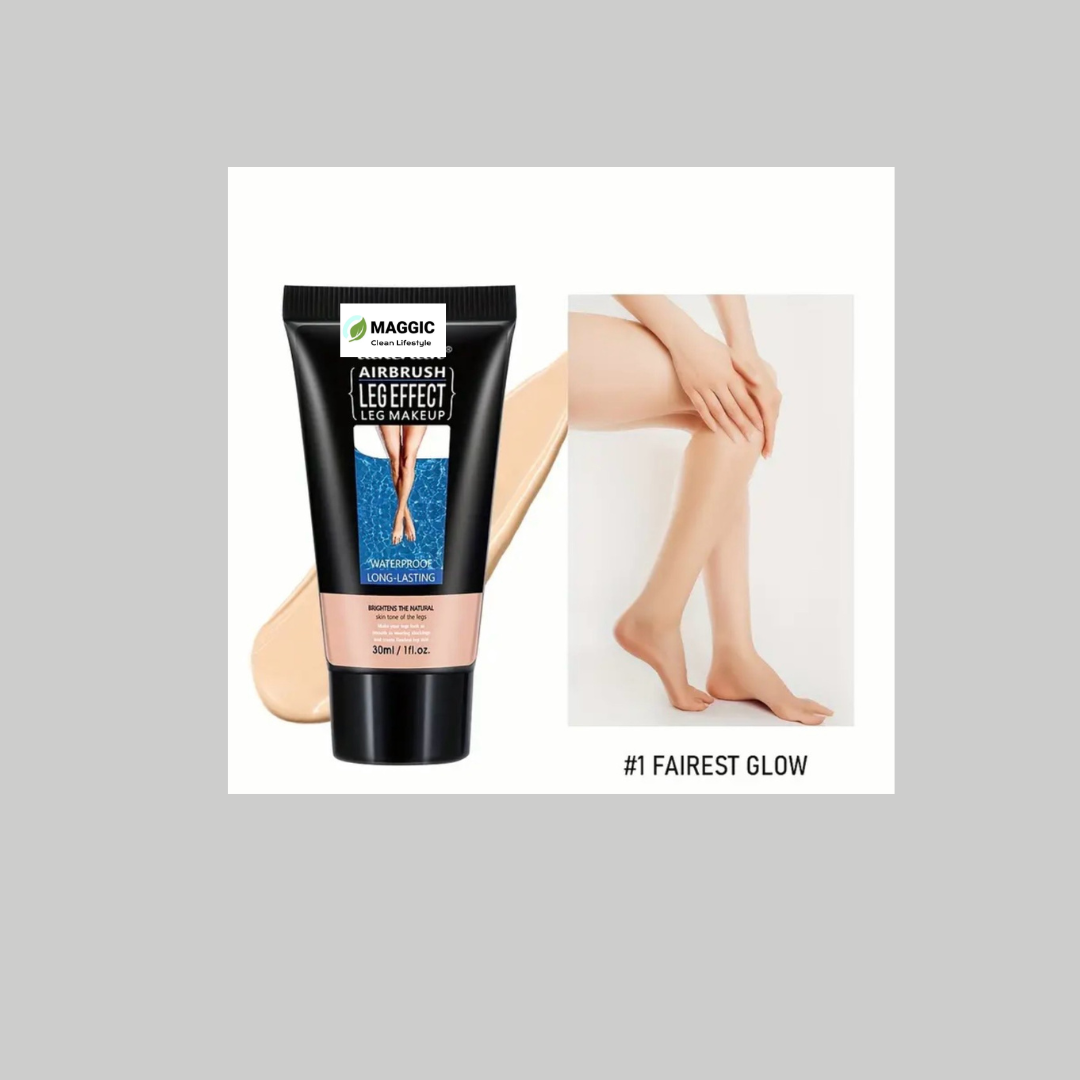 3 Colors Leg Beauty Cream Concealer Waterproof Even Skin Tone Beautiful Black Legs Suitable for Summer