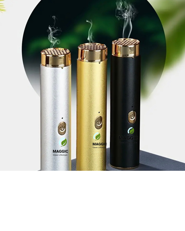 Portable Electronic Aromatherapy Diffuser With USB Charging, Suitable For Use With Arabian Incense In Small Spaces Like Cars.