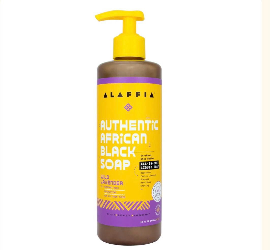 ALAFFIA Black Soap Lavender