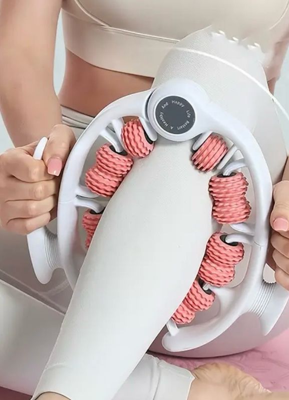 Massage Roller Tool, with Converging & Diverging Roller Technology, for Leg, Neck, Back Muscle