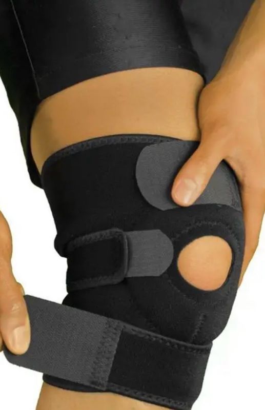 Adjustable Knee Brace for Support and Stability for Sports Recovery and Arthritis Relief, Comfortable Lightweight Design,