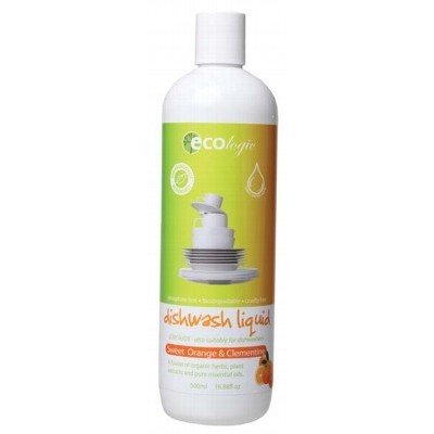 ECOLOGIC Sweet Orange & Clementine Dishwash Liquid 500ml