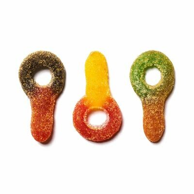 200mg THC Sour Key Gummies (10 x 20mg THC) 200mg THC Sour Key Gummies (10 x 20mg THC)