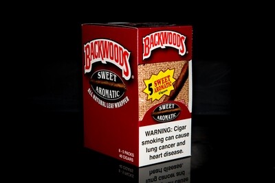 Backwoods Cigars Pack of 5 - Sweet Aromatic Backwoods Cigars Pack of 5 - Sweet Aromatic