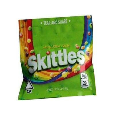 400mg THC Infused Skittles - Sour 400mg THC Infused Skittles - Sour