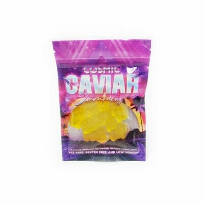 100mg THC Infused Cosmic Caviar Gummies - Mango 100mg THC Infused Cosmic Caviar Gummies - Mango