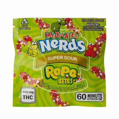 600mg THC Medicated Nerd Rope Bites Super Sour 600mg THC Medicated Nerd Rope Bites Super Sour