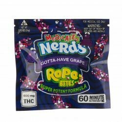 600mg THC Medicated Nerd Rope Bites Gotta-Have Grap 600mg THC Medicated Nerd Rope Bites Gotta-Have Grap