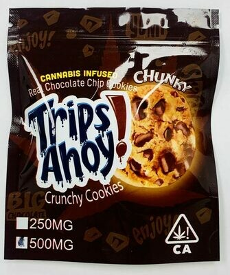 500mg THC Medicated Chunky Trips Ahoy! Cookie 500mg THC Medicated Chunky Trips Ahoy! Cookie
