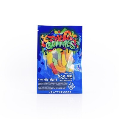 500mg THC Medicated Dank Gummies Worms 500mg THC Medicated Dank Gummies Worms