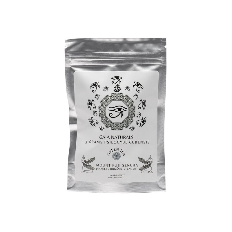 GAIA NATURALS - MOUNT FUJI SENCHA GREEN TEA (3G PSILOCYBE CUBENSIS)