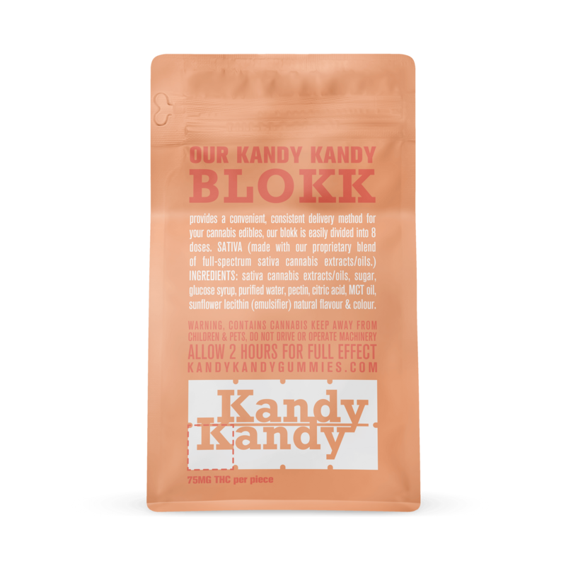 KANDY KANDY - BLOKK SATIVA GUMMIES 600MG