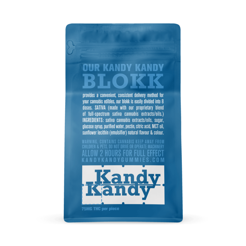 KANDY KANDY - BLOKK SATIVA GUMMIES 600MG