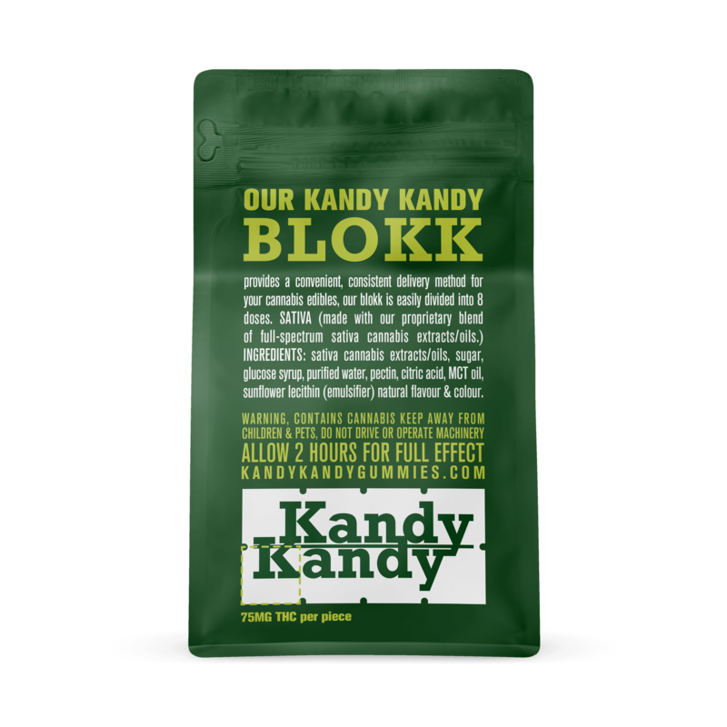 KANDY KANDY - BLOKK SATIVA GUMMIES 600MG
