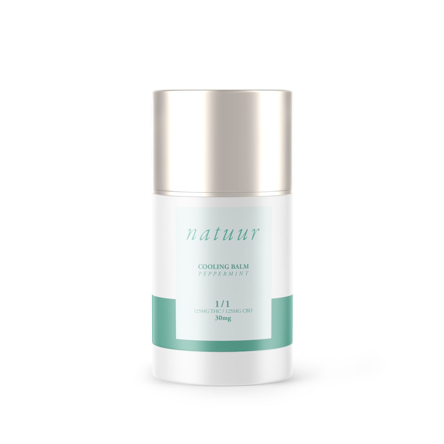 NATUUR 1:1 PAIN STICK 25MG CBD/25MG THC - COOLING BALM PEPPERMINT