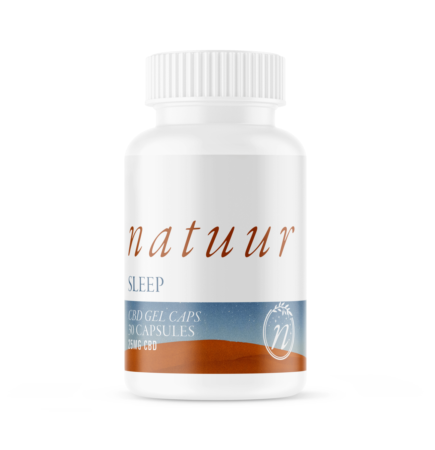 10 X NATUUR CBD GEL CAPS - FULL SPECTRUM 25MG SLEEP