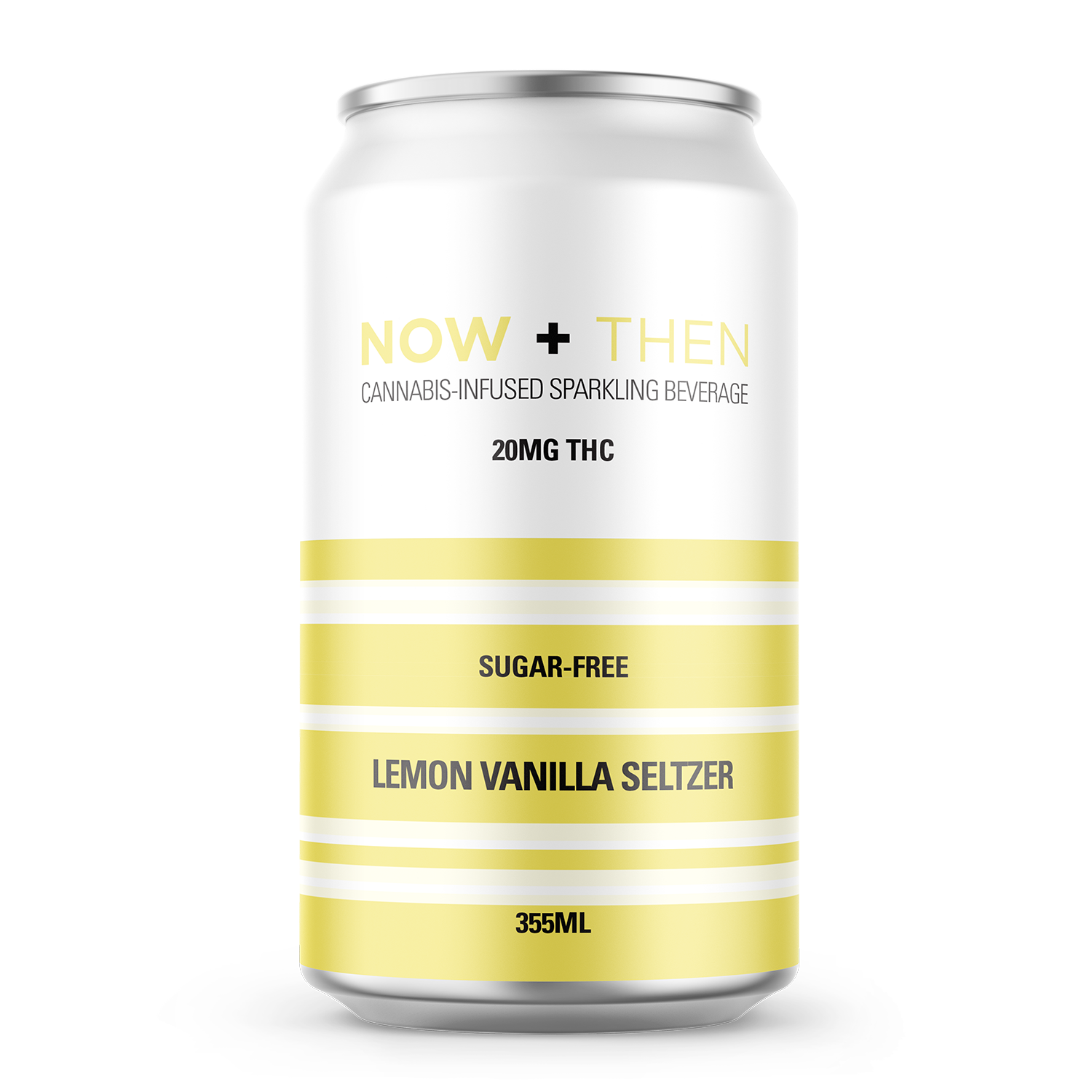 NOW + THEN BEVERAGES 20MG THC - LEMON VANILLA