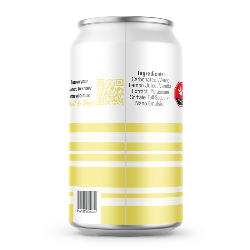 NOW + THEN BEVERAGES 20MG THC - LEMON VANILLA