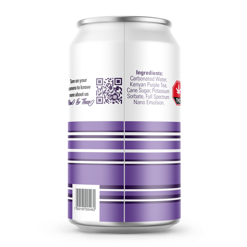 NOW + THEN BEVERAGES 20MG THC - PURPLE RAIN
