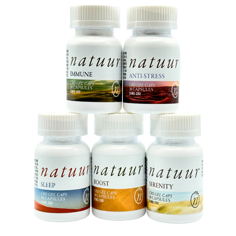 NATUUR CBD CAPSULES VARIETY BUNDLE