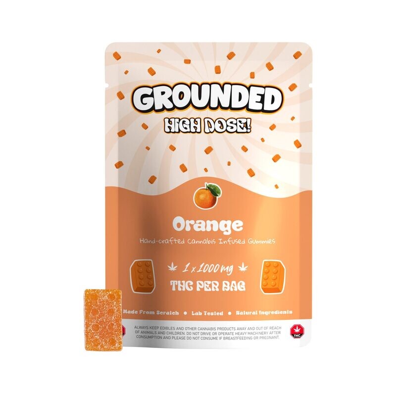 GROUNDED HIGH DOSE BRICKS 1000MG - ORANGE