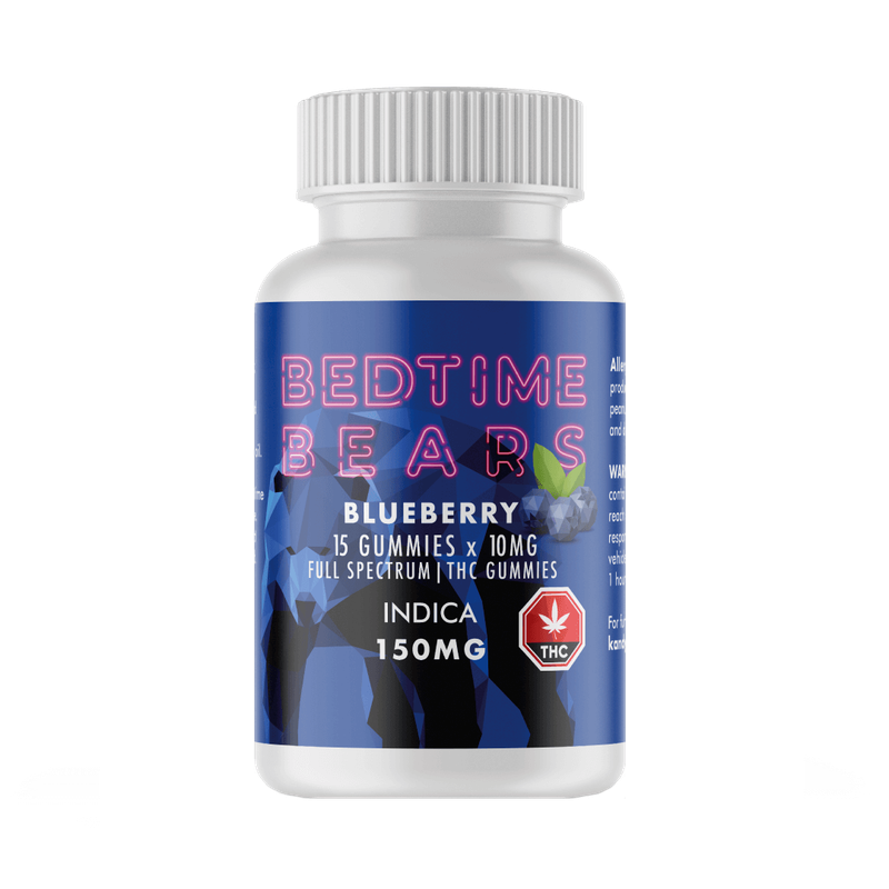 10 X KANDY KANDY - BEDTIME BEARS - BLUEBERRY - 150MG  - INDICA
