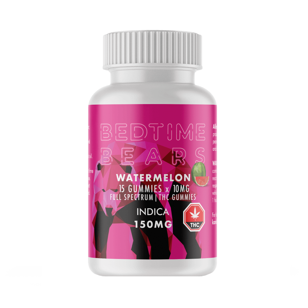 10 X KANDY KANDY - BEDTIME BEARS - WATERMELON - 150MG  - INDICA