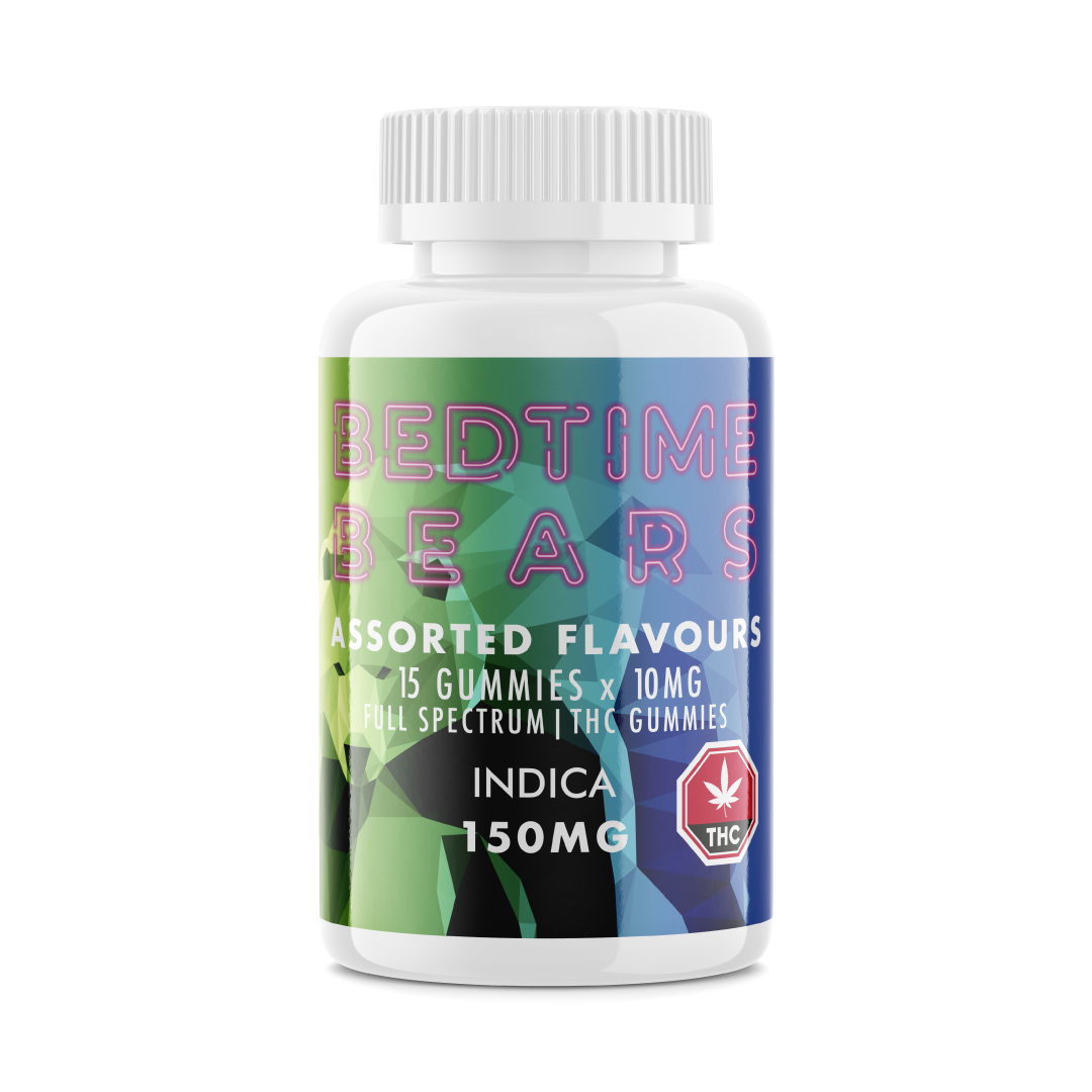 10 X KANDY KANDY - BEDTIME BEARS - ASSORTED FLAVOURS - 150MG  - INDICA