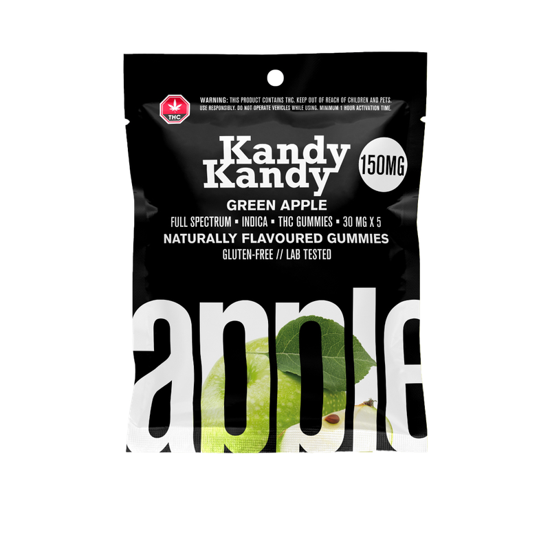 10 X KANDY KANDY - FULL SPECTRUM - 150MG INDICA - APPLE