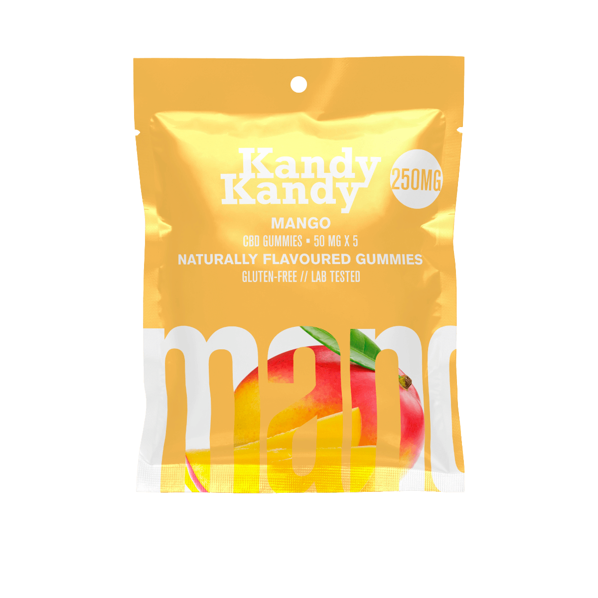 10 X KANDY KANDY - CBD FULL SPECTRUM - 250MG - MANGO