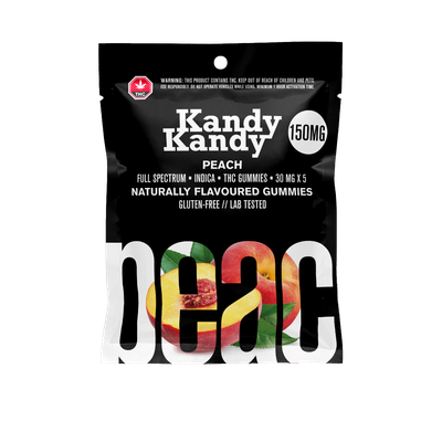 10 X KANDY KANDY - FULL SPECTRUM - 150MG INDICA - PEACH