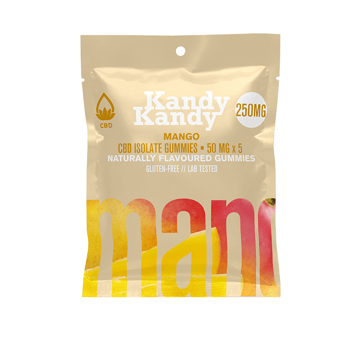 KANDY KANDY - FULL SPECTRUM CBD GUMMIES 250MG - MANGO