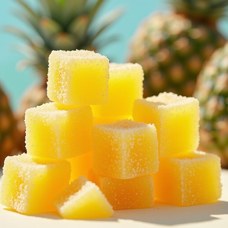 BOGO OG EXTRACTS FULL SPECTRUM GUMMIES - PINA COLADA 500MG THC