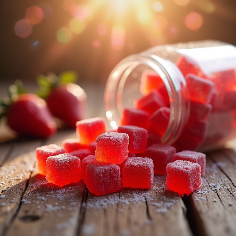 BOGO OG EXTRACTS FULL SPECTRUM GUMMIES - STRAWBERRY BLISS 500MG THC