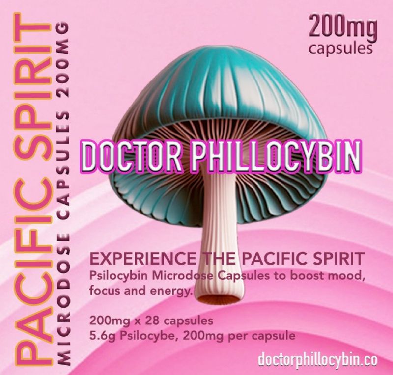 DOCTOR PHILLOCYBIN - PACIFIC SPIRIT MICRO-DOSE CAPSULES