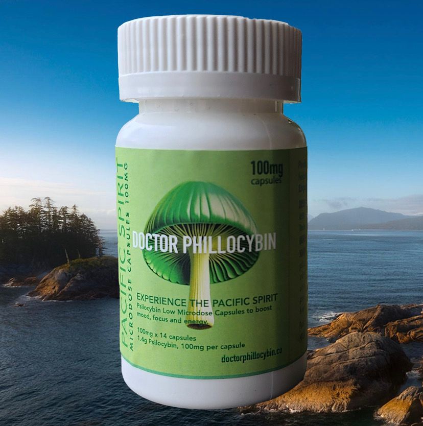 DOCTOR PHILLOCYBIN - PACIFIC SPIRIT LOW MICRO-DOSE CAPSULES