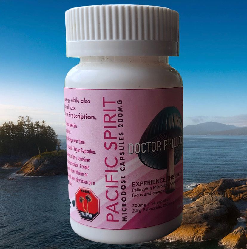 DOCTOR PHILLOCYBIN - PACIFIC SPIRIT MICRO-DOSE CAPSULES