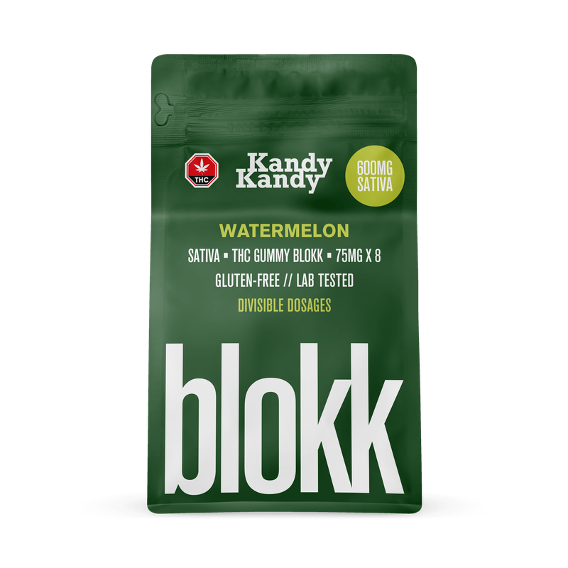 KANDY KANDY - BLOKK SATIVA GUMMIES 600MG