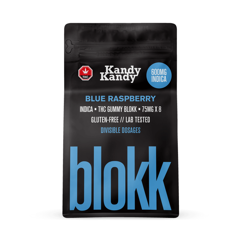 KANDY KANDY - BLOKK INDICA GUMMIES 600MG