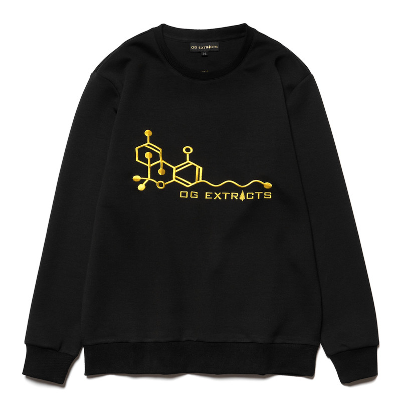 EMBROIDERED CREW NECK