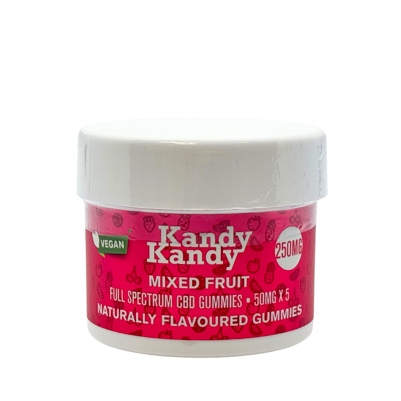 KANDY KANDY - FULL SPECTRUM CBD GUMMIES 250MG - MIXED FRUIT