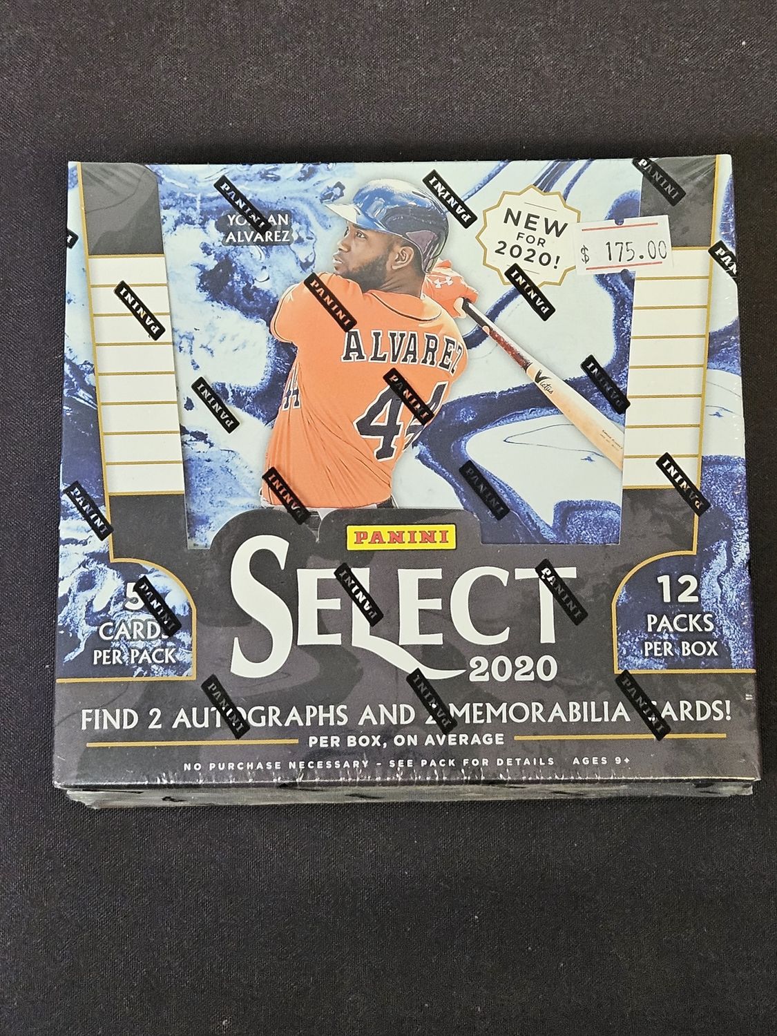 2020 Panini Select Baseball Hobby Box