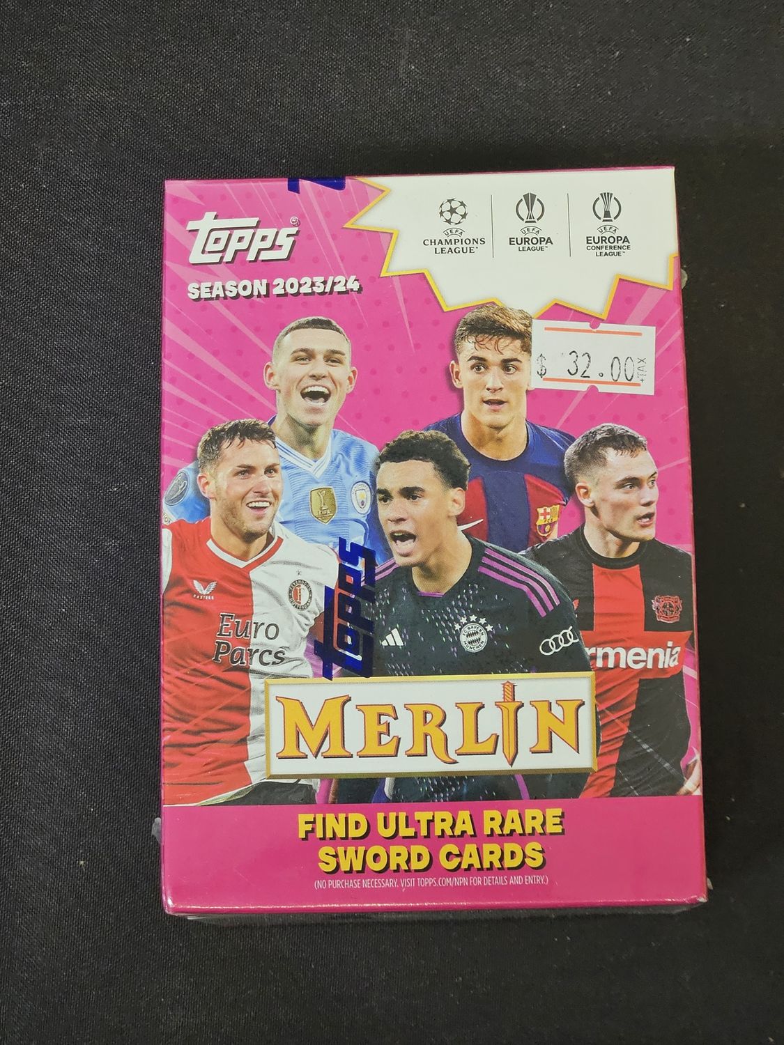 2023/24 Topps Merlin Soccer Blaster Box