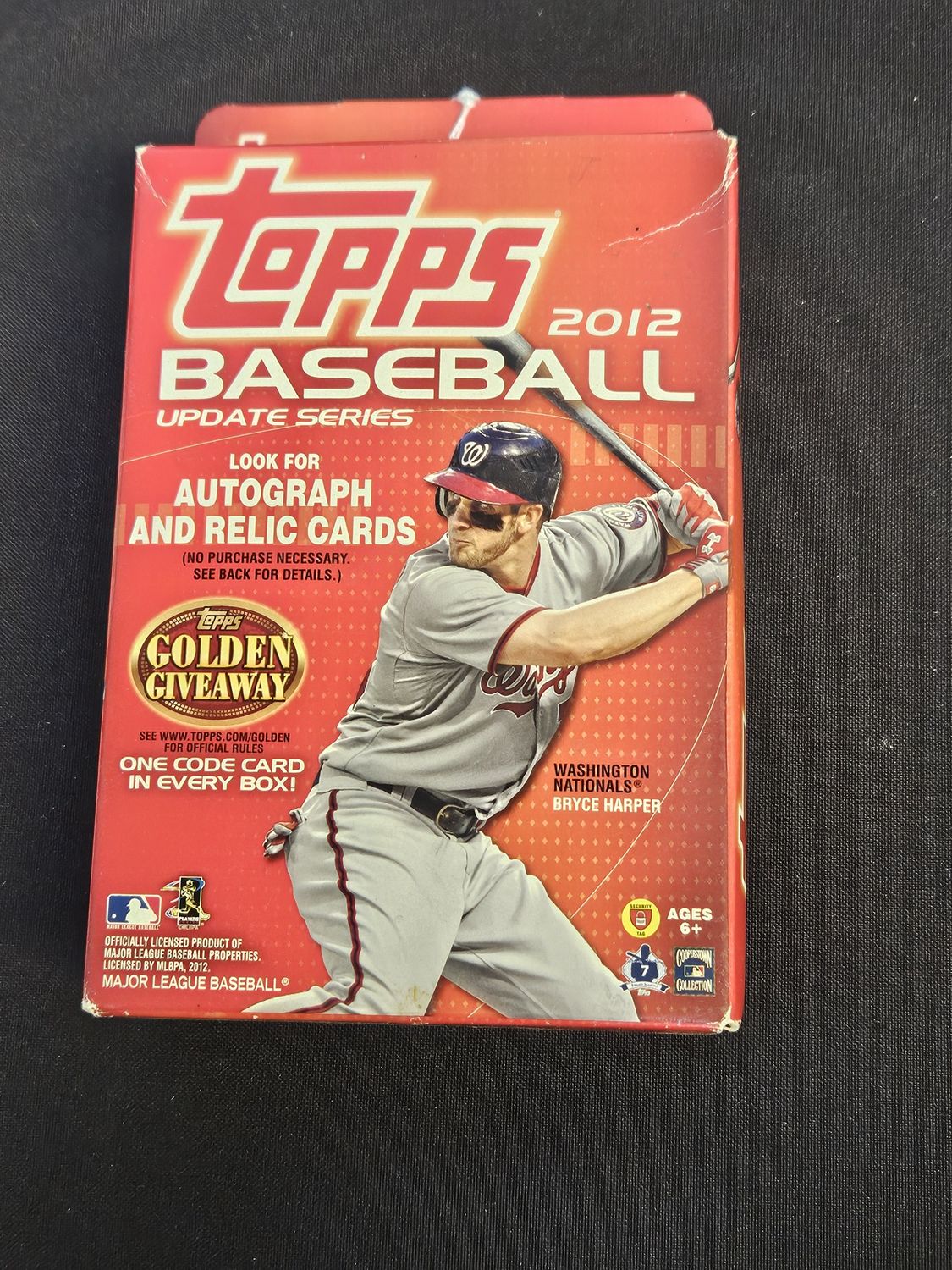 2012 Topps Baseball Update Hanger Pack