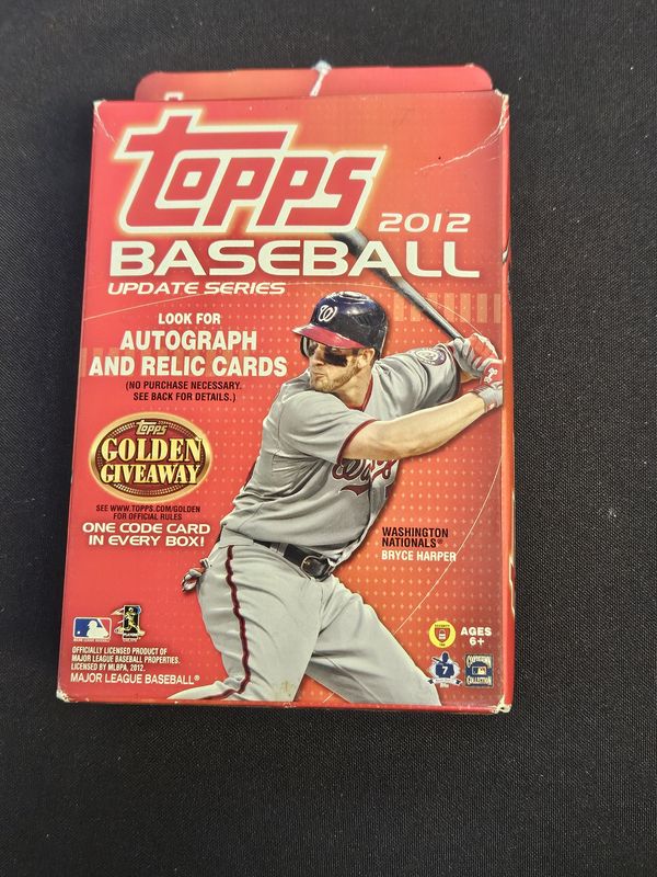 2012 Topps Baseball Update Hanger Pack