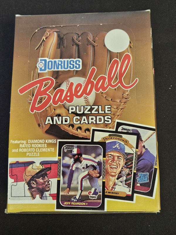 1987 Donruss Baseball Unopened Box