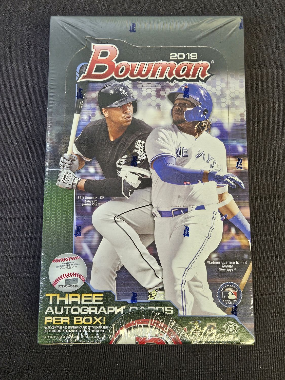 2019 Bowman Baseball Jumbo Hobby Box