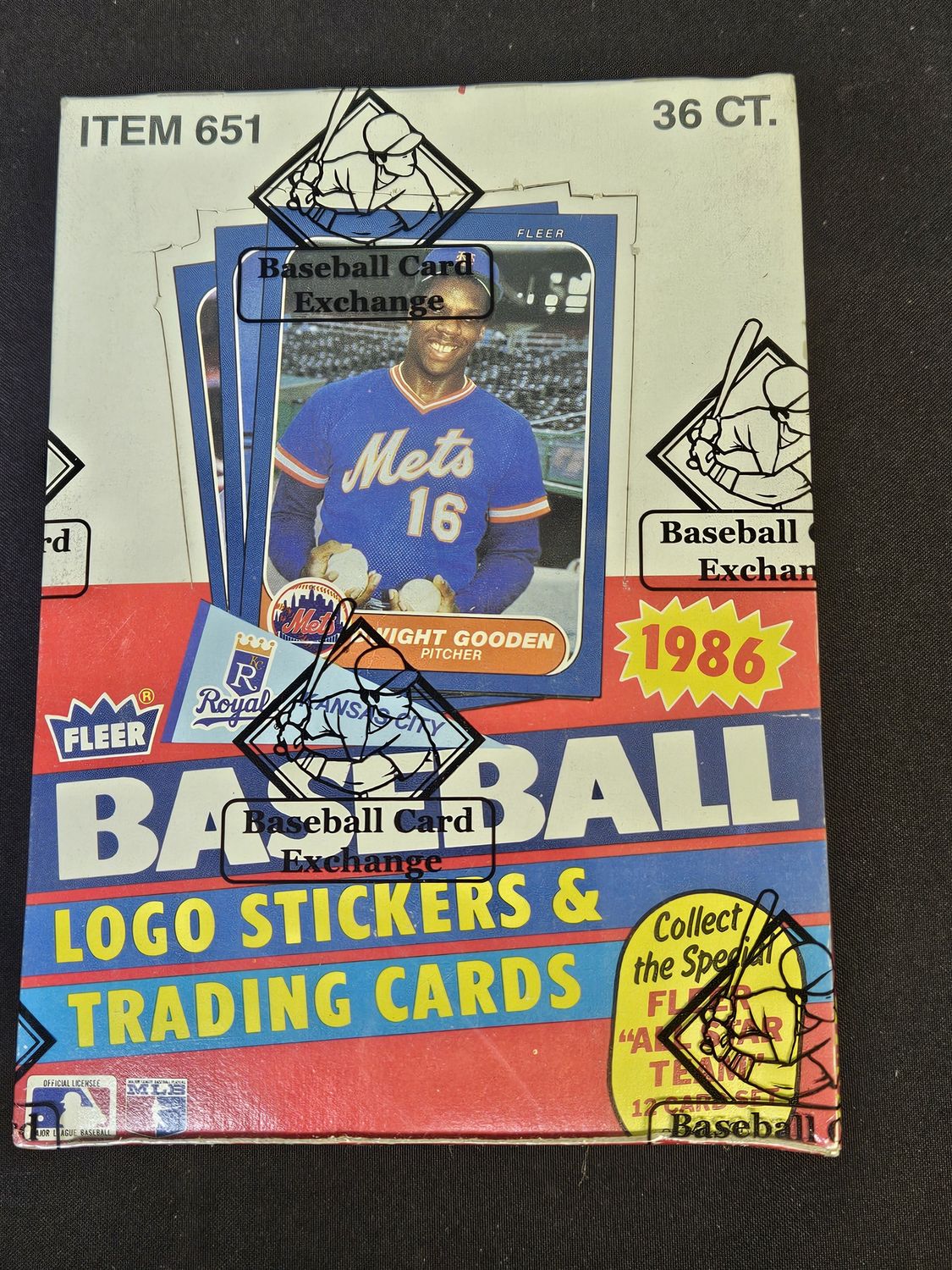 1986 Fleer Baseball Unopened Box