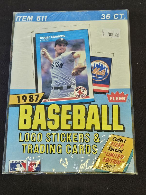 1987 Fleer Baseball Unopened Box