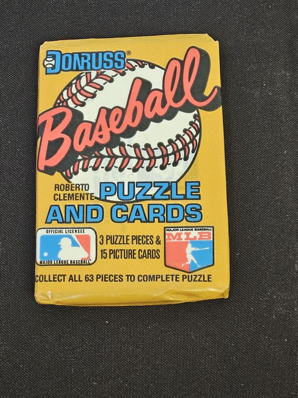 1987 Donruss Baseball Unopened Pack